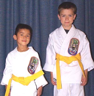 Jr. yellow belts