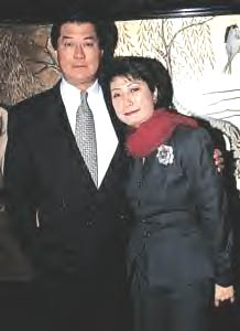 Alan Tang and his wife