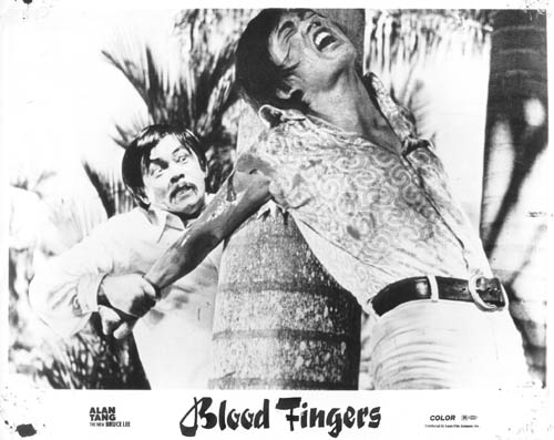 lobby card from Blood Fingers