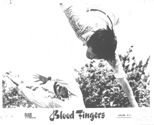 lobby card from Blood Fingers